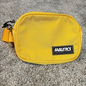 Fabletics Bright Yellow Belt Bag
